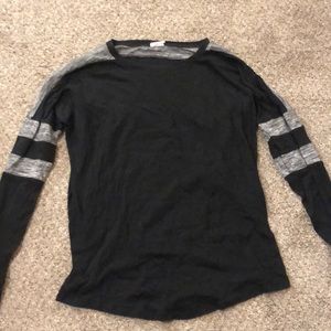 PINK long sleeve baseball tee!